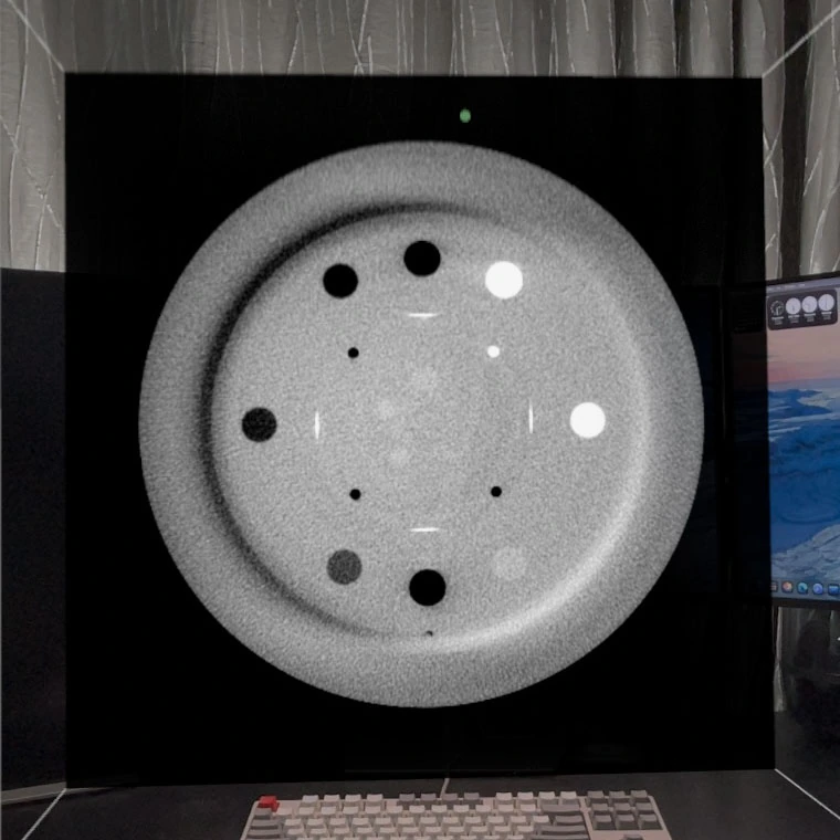 CatPhan504-CTP404 phantom slice
